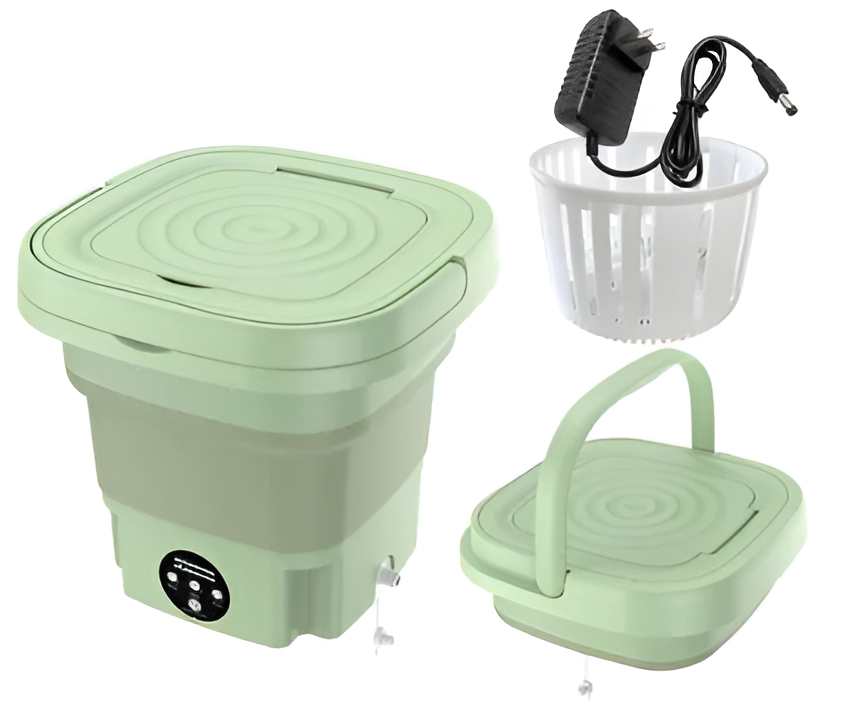 Pack Mini Lavadora Portátil 6 Lt + Jabón